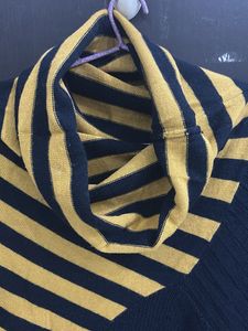 Madame Striped Turtleneck Sweater