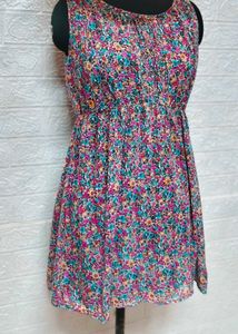 Tops &amp; Dresses For Rupees 99 Only/Floral Mini Dres