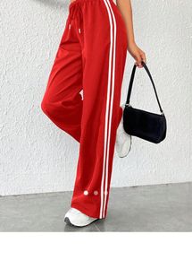 Red Track Pants