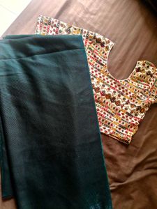 Saree With Blouse