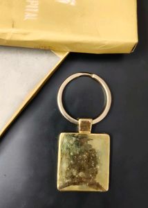 🔑 Premium Metallic Keychain – Veer Capital Editio