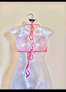 Coral Bikini Top Size 34 to 36 inches