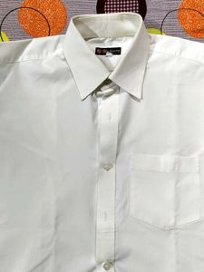 Mens White Formal Shirt