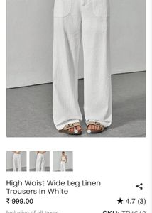 littlebox linen trouser