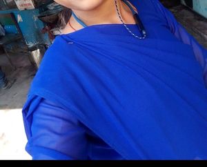 Blue Casual Top