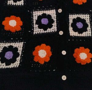 Floral Crochet Top