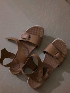 Bata comfit Open Toe Ankle Loop Flats