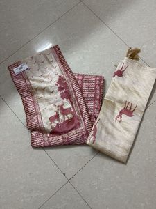 Elegant Dupatta with Deer Design