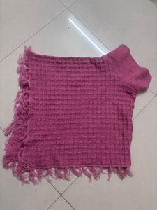 Pink Poncho