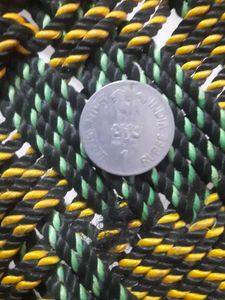 Vintage Indian Rupee Coin