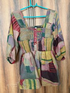 Abstract Print Top