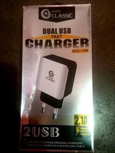 Dual USB Fast Charger