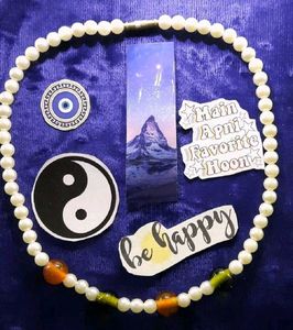 Pearl & Charm Necklace