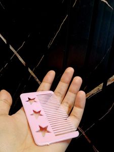 Pink Star Comb