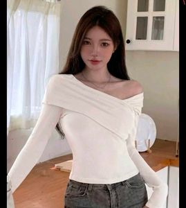 Asymmetrical Long Sleeve Top(bodysuit)