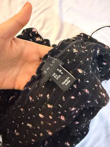 Floral Print Mini Dress