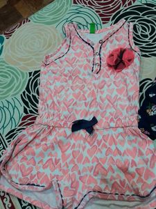 Baby girl jumpsuit combo