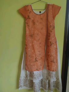 A Line Embroided Kurti