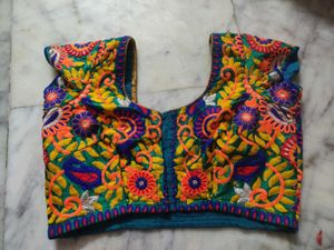 Embroidered Multi Colour Blouse