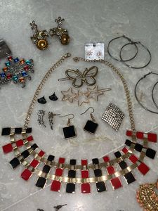 Combo Necklace And Earrings