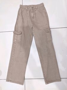 Women Cargo Jeans Pant 🌸