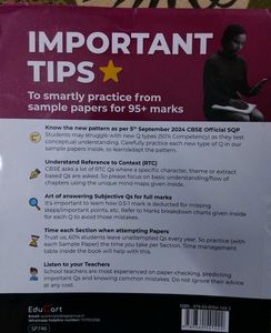 CBSE Class 12 English Sample Paper Educart