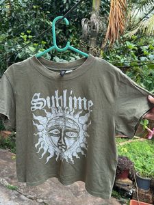 Olive Green Sublime Tee