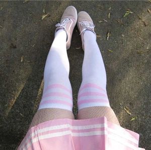 2 Cute Thigh High Socks