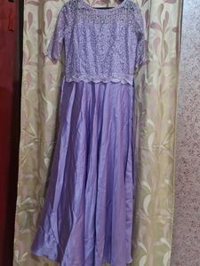 Elegant Lavender Gown