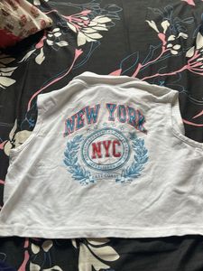 White Crop Top
