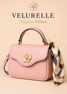 Velurelle "Blossom Mini" Luxe Handbag