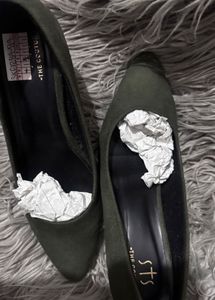 Olive Green Heels