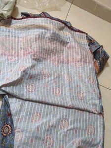 XL size New Maslin Kurti Dupatta Set