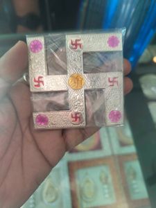 Pure Silver Swastik