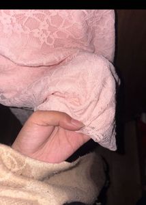 Pink Lace Mini Dress