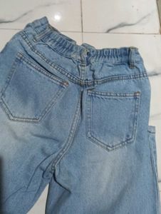 Ripped Light Wash Jeans