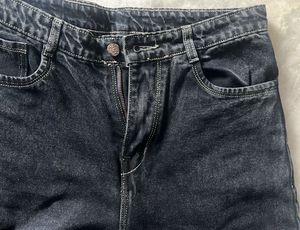 Black Wide Leg Jeans