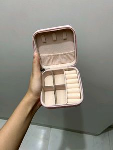 Pink Travel Jewelry Case✨✨