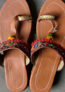 Handcrafted Jaipuri Embroidered Ethnic Flats