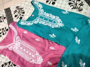 Lucknowi Chikankari Kurti