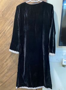 Velvet Kurta Pant Set