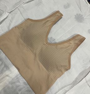 Comfortable Beige Bra