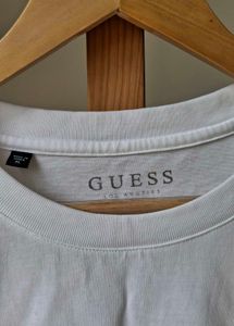 Guess White T-Shirt(XL)
