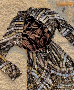 Emblished Dress