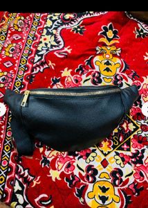 Stylish Black Waist Bag