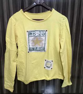 Yellow Graphic Print Tee