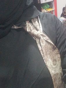 Rarely Used Full Flair Abya With Duptta