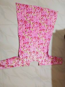 Pink Floral Print Dress🎉🎊🥳