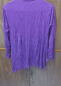 Purple Cardigan
