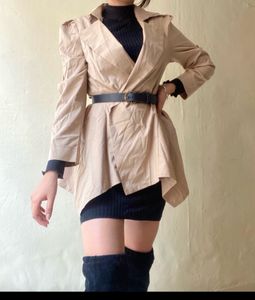 Butterfly Trench Coat Without Belt